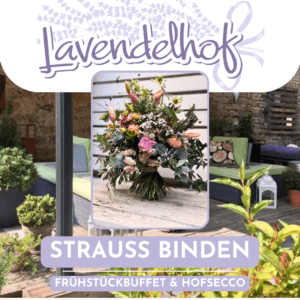 Seminar Strauß binden mit Buffet im Lavendelhof