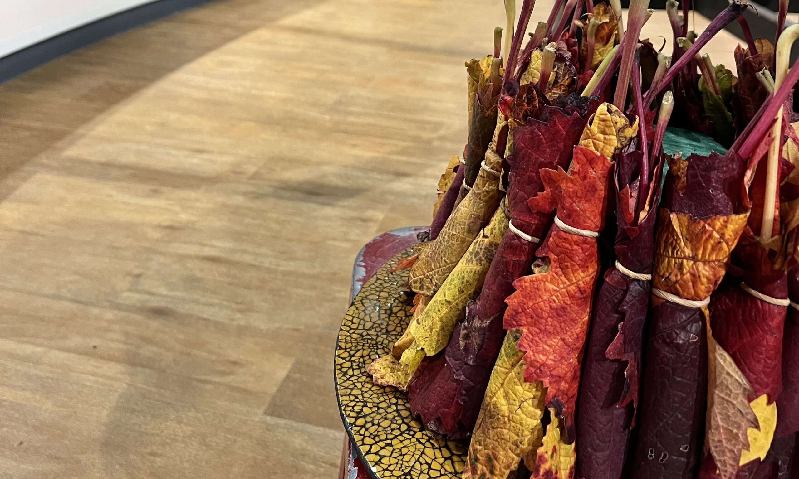 Weinlaub-Blätter Workshop im Weingut Bohnenstiel – Bild 8