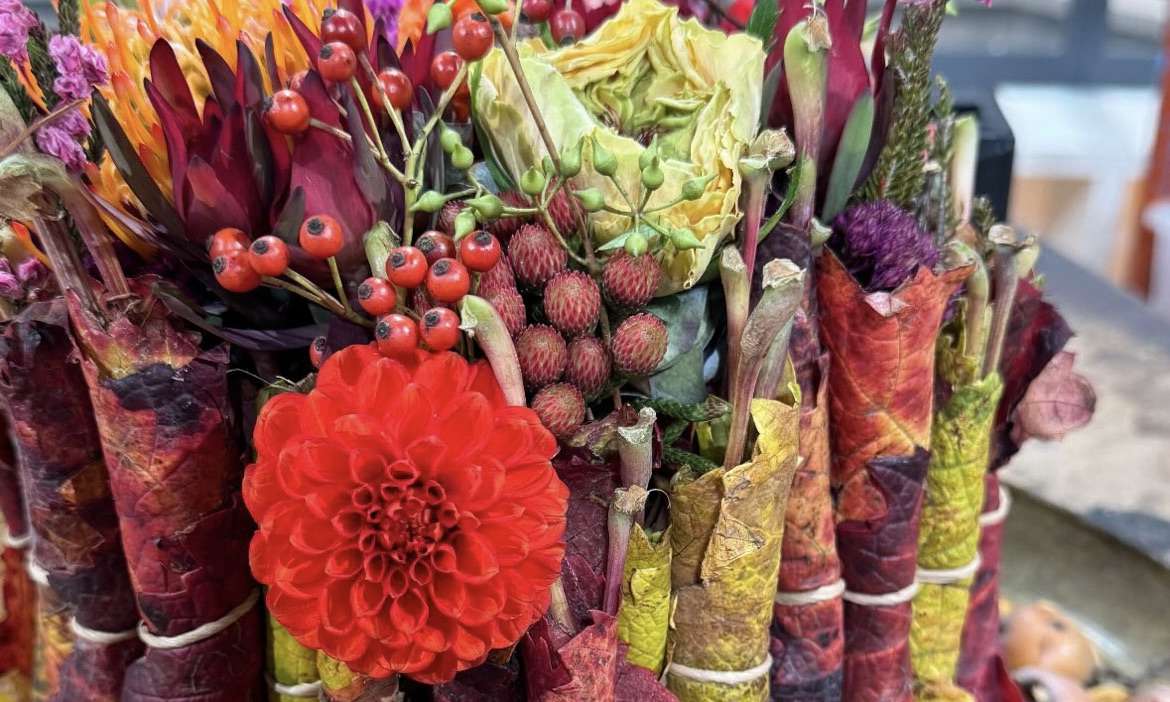 Weinlaub-Blätter Workshop im Weingut Bohnenstiel – Bild 5